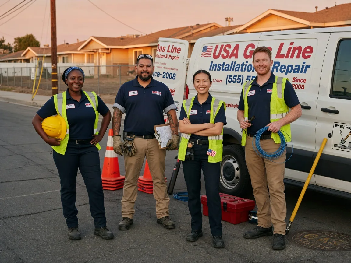 Gas Line Installation company in Portland, AR